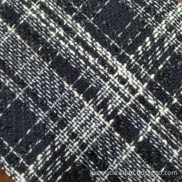Good Boucle fashion tartan design stlyes fabric
